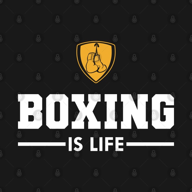 Boxing is life by KC Happy Shop