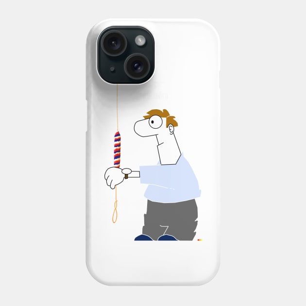 Bell Ringing Tower Captain (Dark background) Phone Case by Grandsire