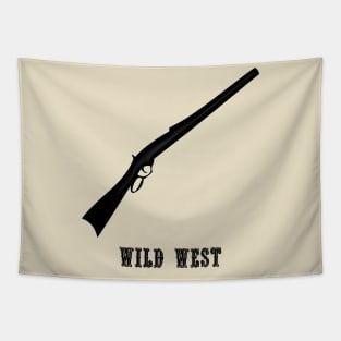 Western Era - Wild West Long Rifle Tapestry