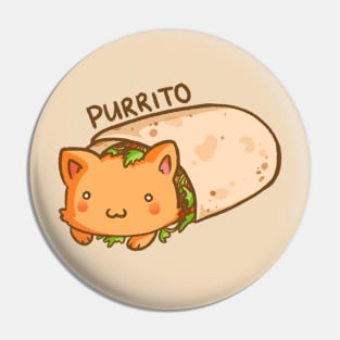 Purrito Pin