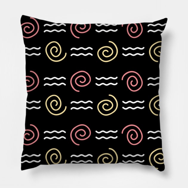 spiral Pillow by diiiana