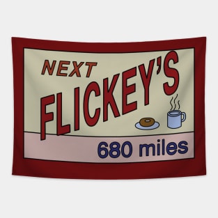 Flickey's 680 Miles Tapestry