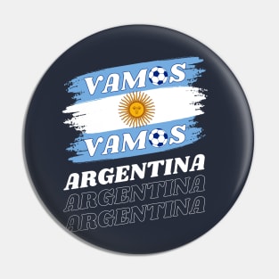 Argentina Qatar World Cup 2022 Pin