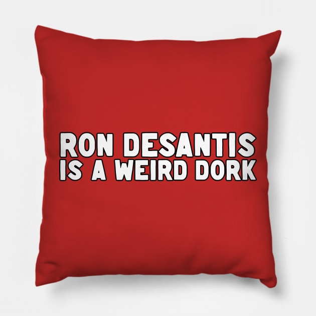 Ron DeSantis Pillow by benjaminhbailey