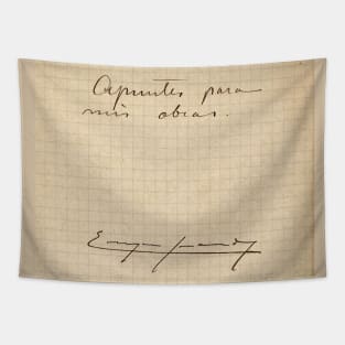 Enrique Granados | Notebook Tapestry