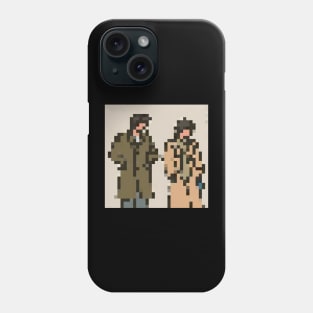 a couple pixel art Phone Case