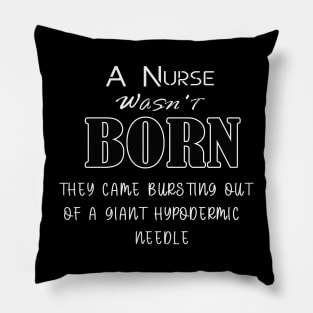 Nurse funny clothing and accessories perfect for Nurse or Nurse Student best gift funny gift Pillow