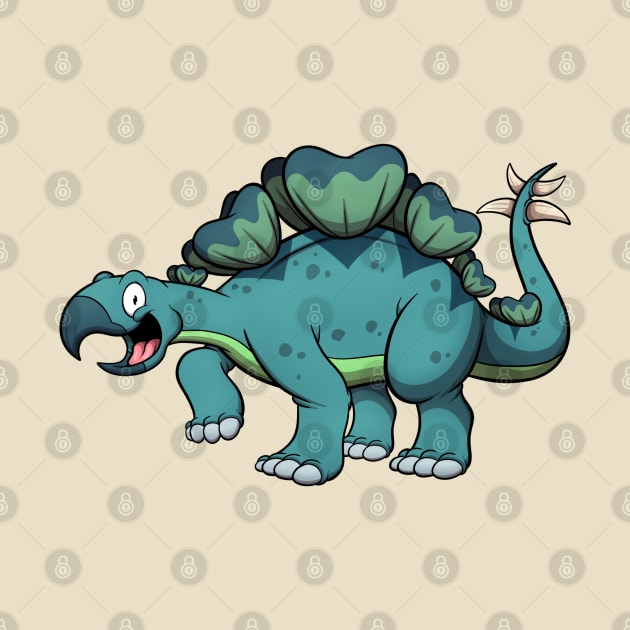 Stegosaurus by TheMaskedTooner