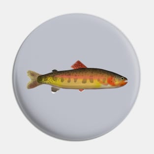 Golden Trout Pin