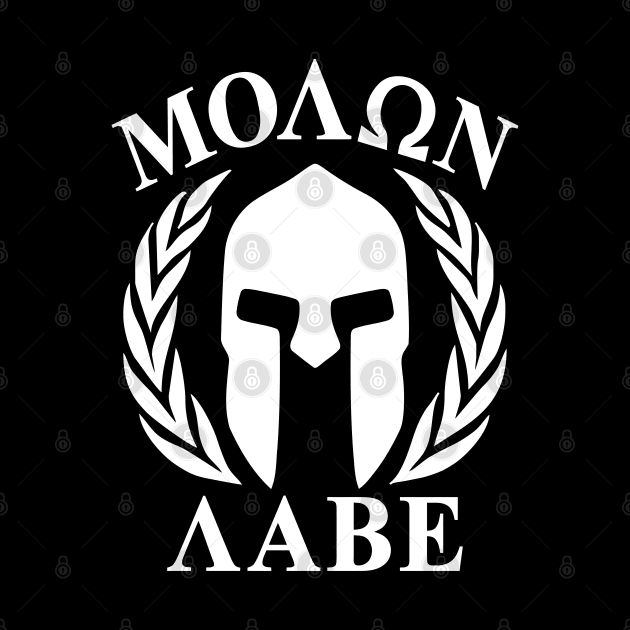 Mod.24 Molon Labe Greek Spartan by parashop