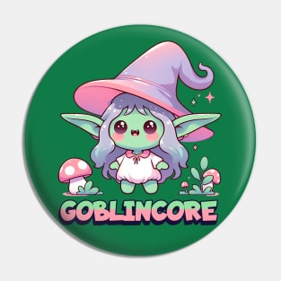 Goblincore Cute Kawawii Goblin Pin