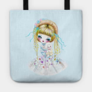 Marie Antoinette and the choupi lamb Tote