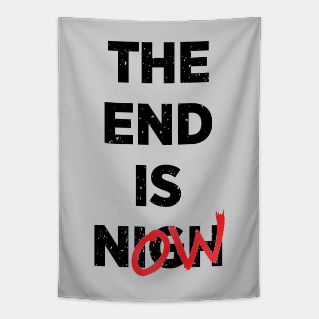 The End Is Now Tapestry by DCLawrenceUK