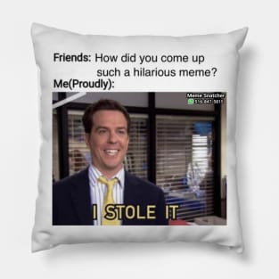 Stolen Meme Pillow