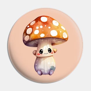 Cute Mushroom One Pin