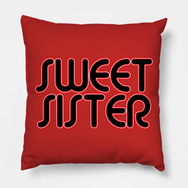 Sweet Sister Pillow by ComicBook Clique