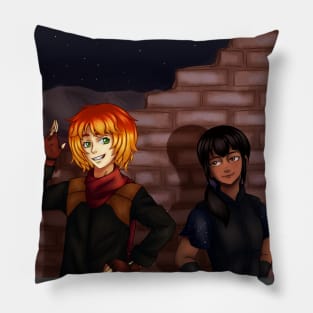 Gamma and Lyra Pillow