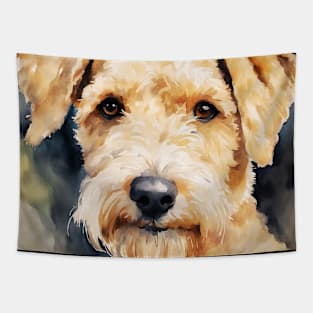 Watercolor Lakeland Terrier Tapestry