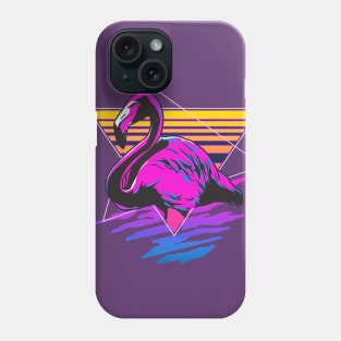 Retro Pink Flamingo Phone Case