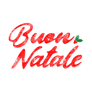 Buon Natale Retro T-Shirt