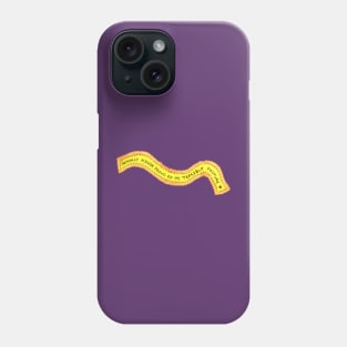 Proud of my bad Posture ribbon Phone Case