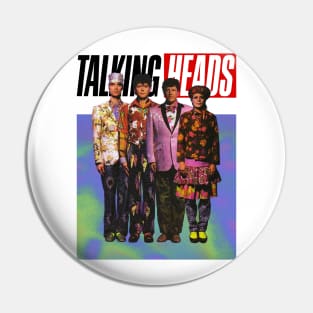 Vintage Talking Heads Pin