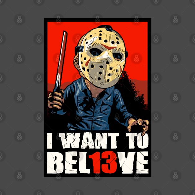 I Bel13ve by Dark Planet Tees