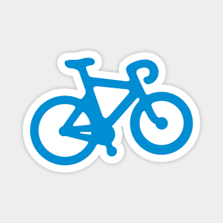 Blue Simple Bike Magnet