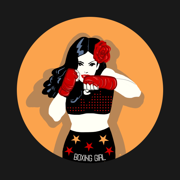 Boxing Girl by TomiAx