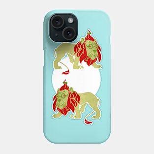 Two lions Phone Case