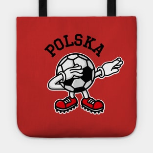 Poland Polska dab dabbing soccer football Tote