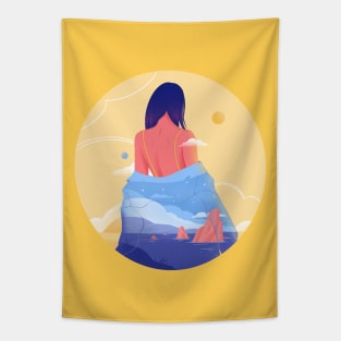 Sea Thoughts Tapestry