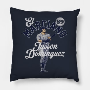 Jasson Dominguez New York Y El Marciano Pillow