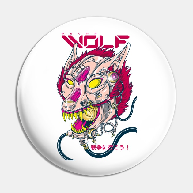 Wolf mechanical robot Pin by Bayuktx