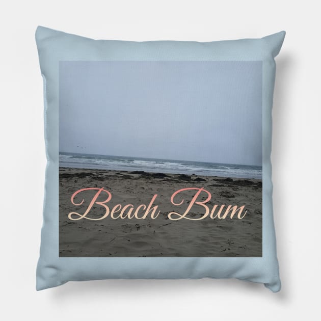Beach Bum Pillow by Courtney's Creations