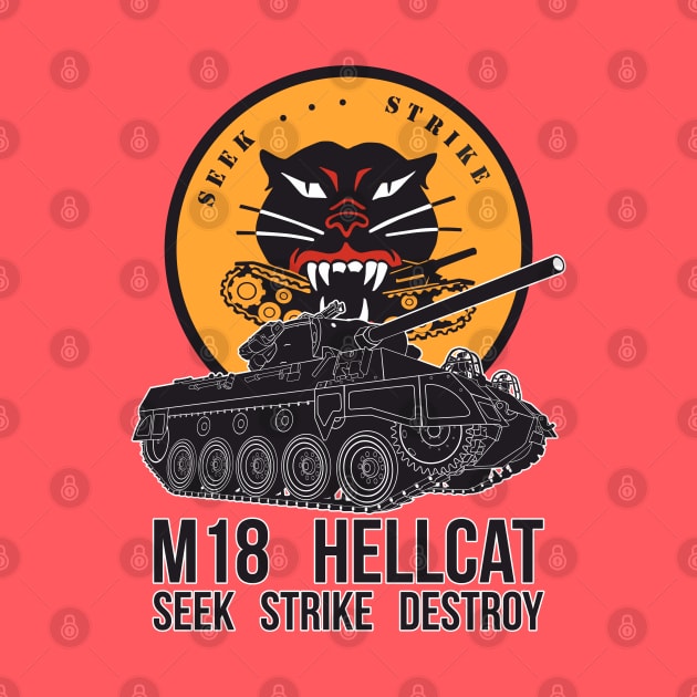 Seek Strike Destroy M18 Hellcat by FAawRay