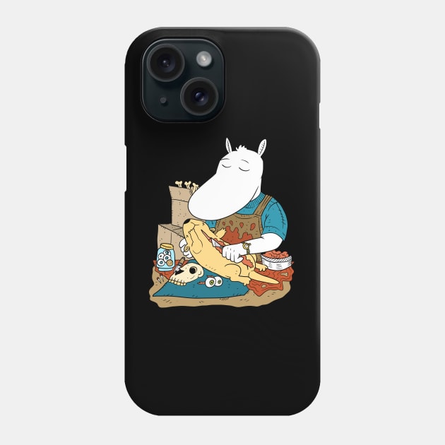 cute character doing taxidermy. Phone Case by JJadx