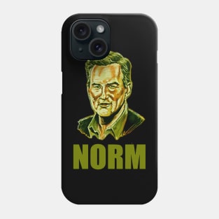 Comedian Norm Macdonald Phone Case