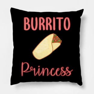 Burrito Princess Pillow