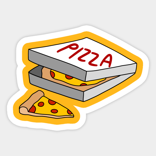 Box Full of Pizza - Pizza - Sticker | TeePublic Box Full of Pizza - Pizza - Sticker | TeePublic