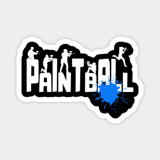 Paintball player Gotcha Paintballer gift idea Magnet