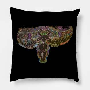 Venus in Antlers-Open Bar Pillow