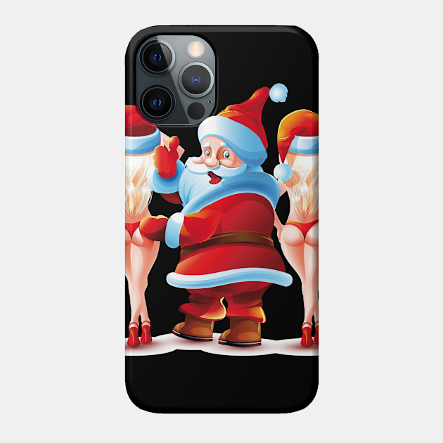 Santa Claus Like Ladies bikinis Christmas Hat - Santa Claus - Phone Case