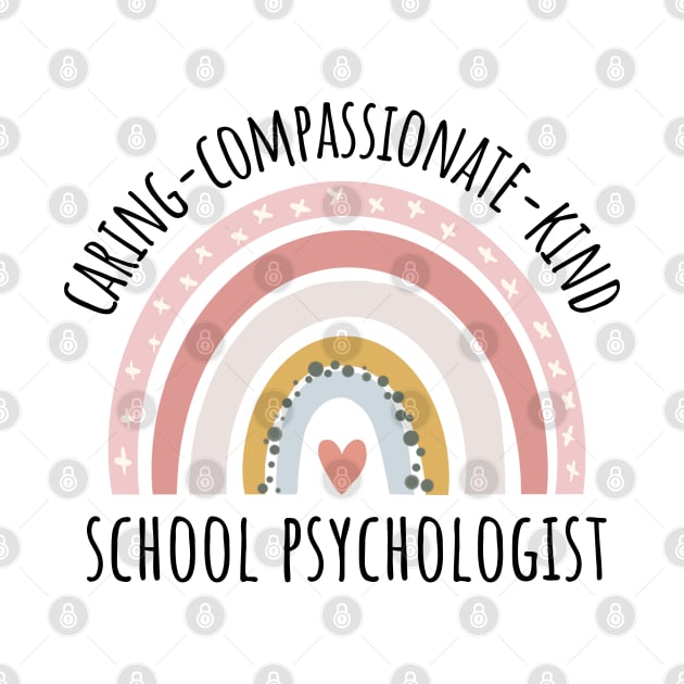 School Psychologist Pastel Rainbow by IndigoPine