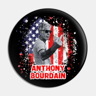 Anthony Bourdain Legendary Pin