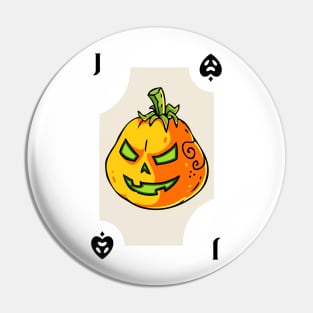 Easy Halloween Playing Card Costume: Jack of Spades Pin