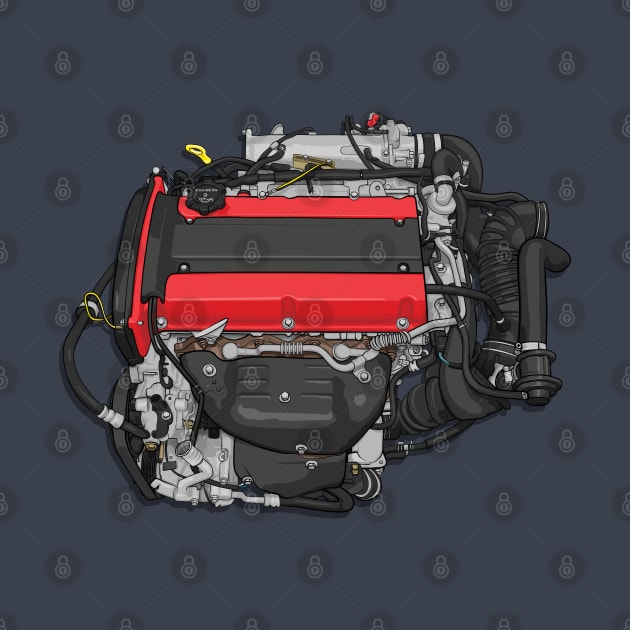 4G63 engine sticker by ArtyMotive