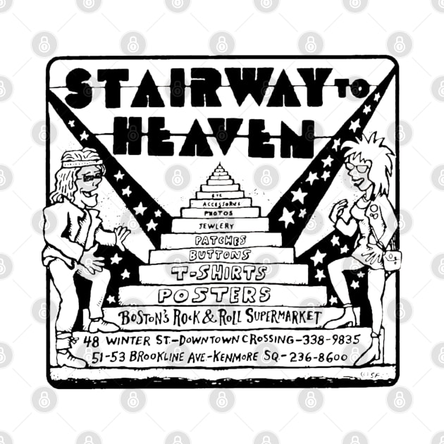 1980s Stairway to Heaven - Boston, Massachusetts by EphemeraKiosk