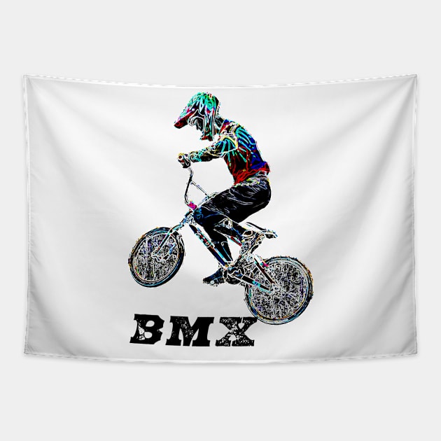 bmx Tapestry by rickylabellevie