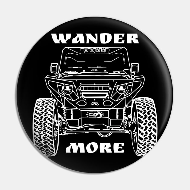 Wander More Jeep Life 4 x 4 off road explore road trip nomad renegade wrangler compass grand Cherokee Pin by BrederWorks